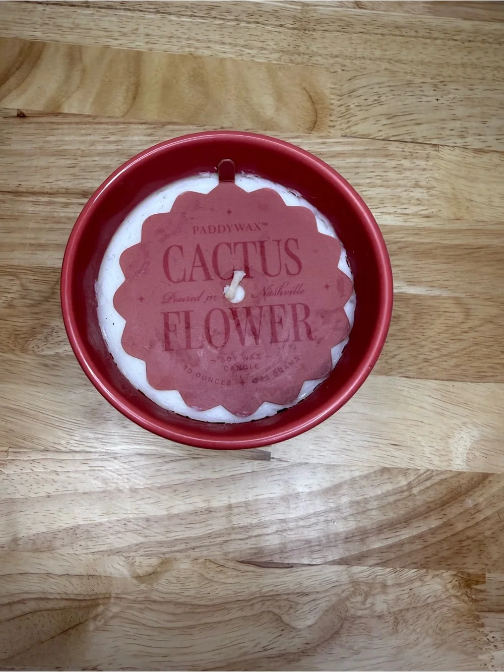 PADDYWAX - LUSTRE 10 OZ. CANDLE - CACTUS FLOWER